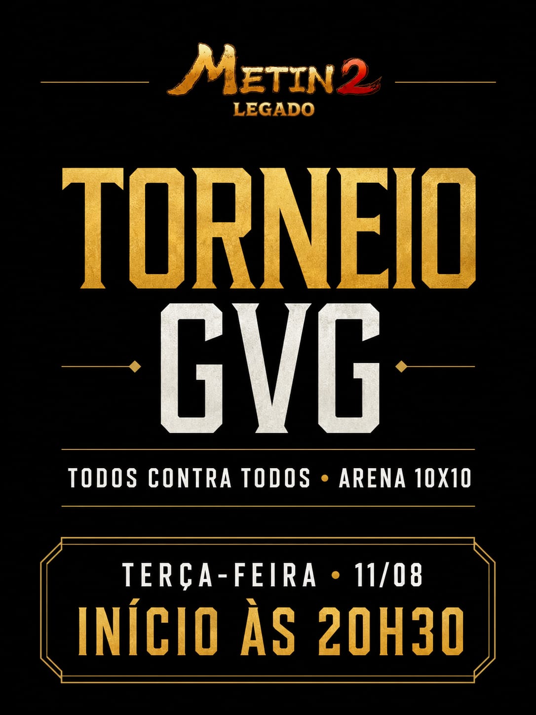 Capa de Torneio GVG - Legado2
